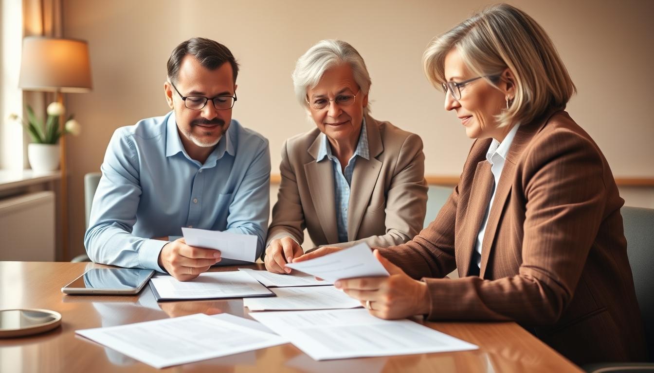 Real estate ownership transfer documents and closing confirmation